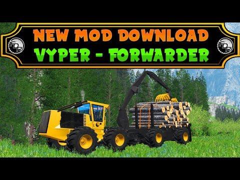 FS17 - Fdr Logging - Vyper Forwarder + Trailers V1.0
