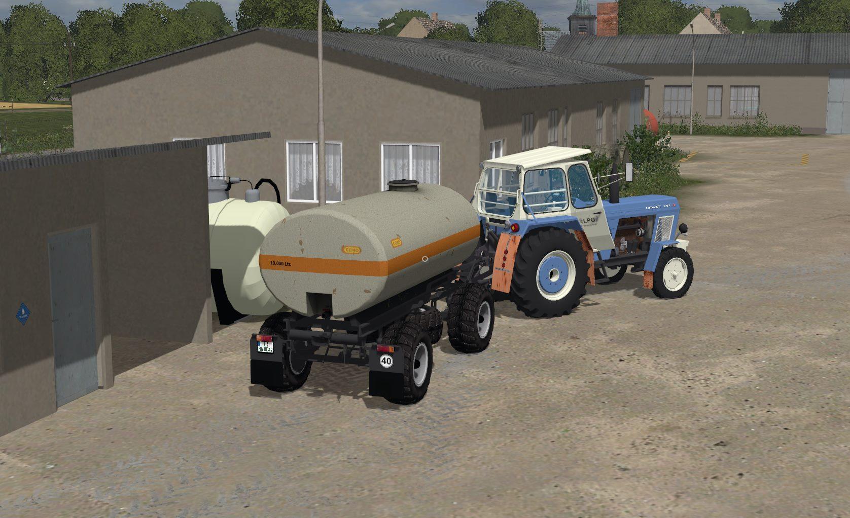 FS17 - Fortschritt Hw80 Chassis With Water Tank V1.0