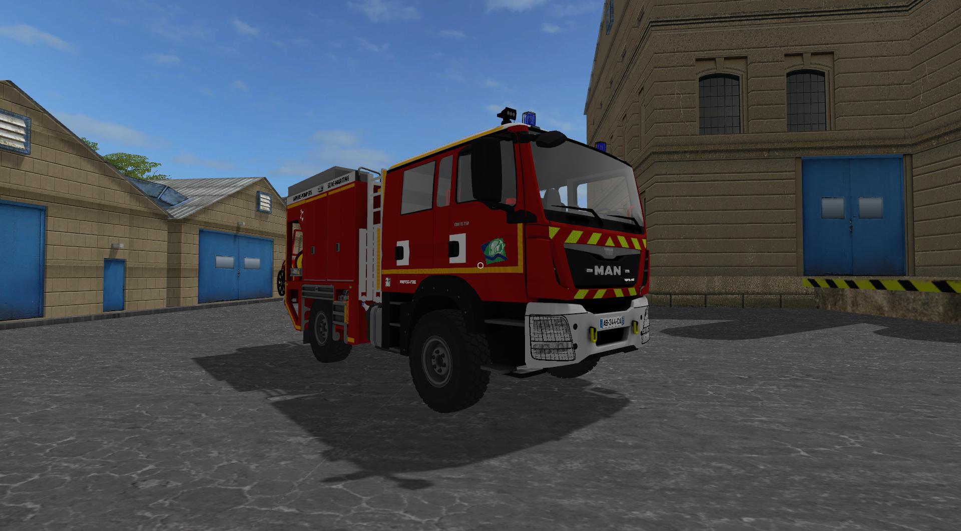 FS17 - Man Tgm Ccr Protec Fire Truck V1.0
