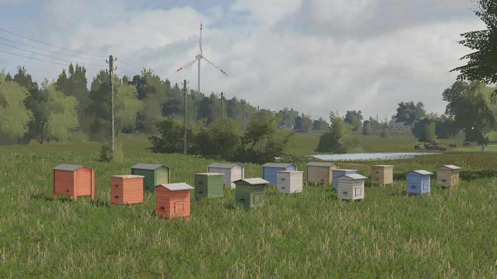 FS17 - Placeable Beehive V1.2