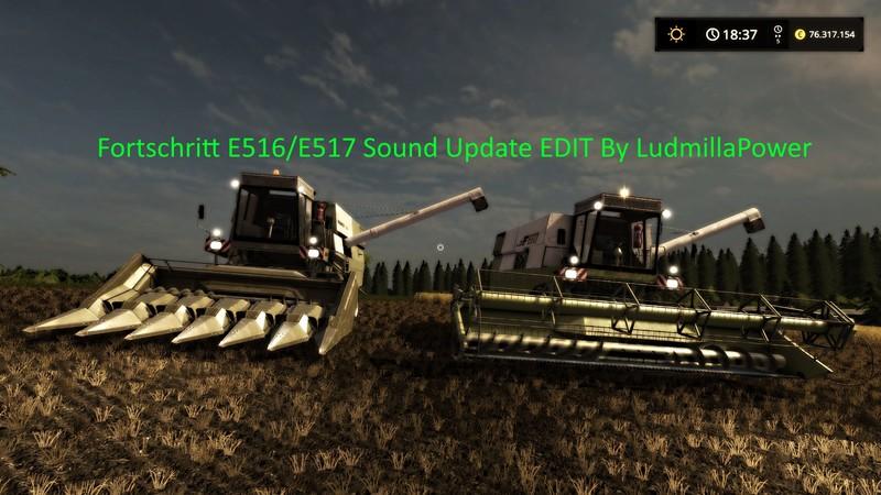 FS17 - Progress E516 / E517 Sound Update Edit V1.0