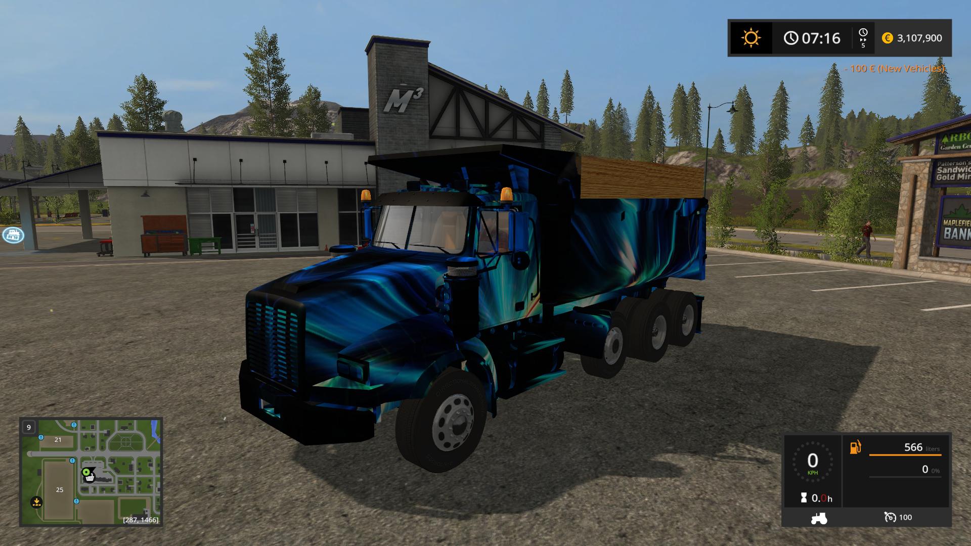 FS17 - Twinstar Tri Axle Dump Truck V1.0