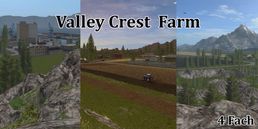 FS17 - Valley Crest Farm 4X Map V1.0
