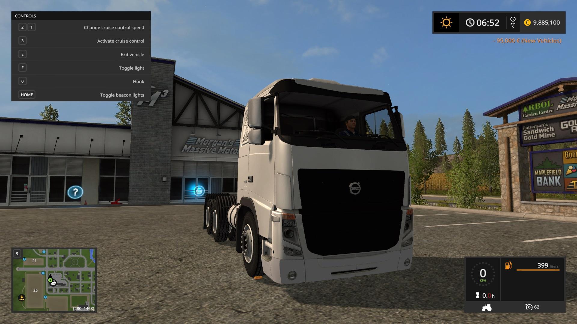 FS17 - Volvo 440 Truck V1.0