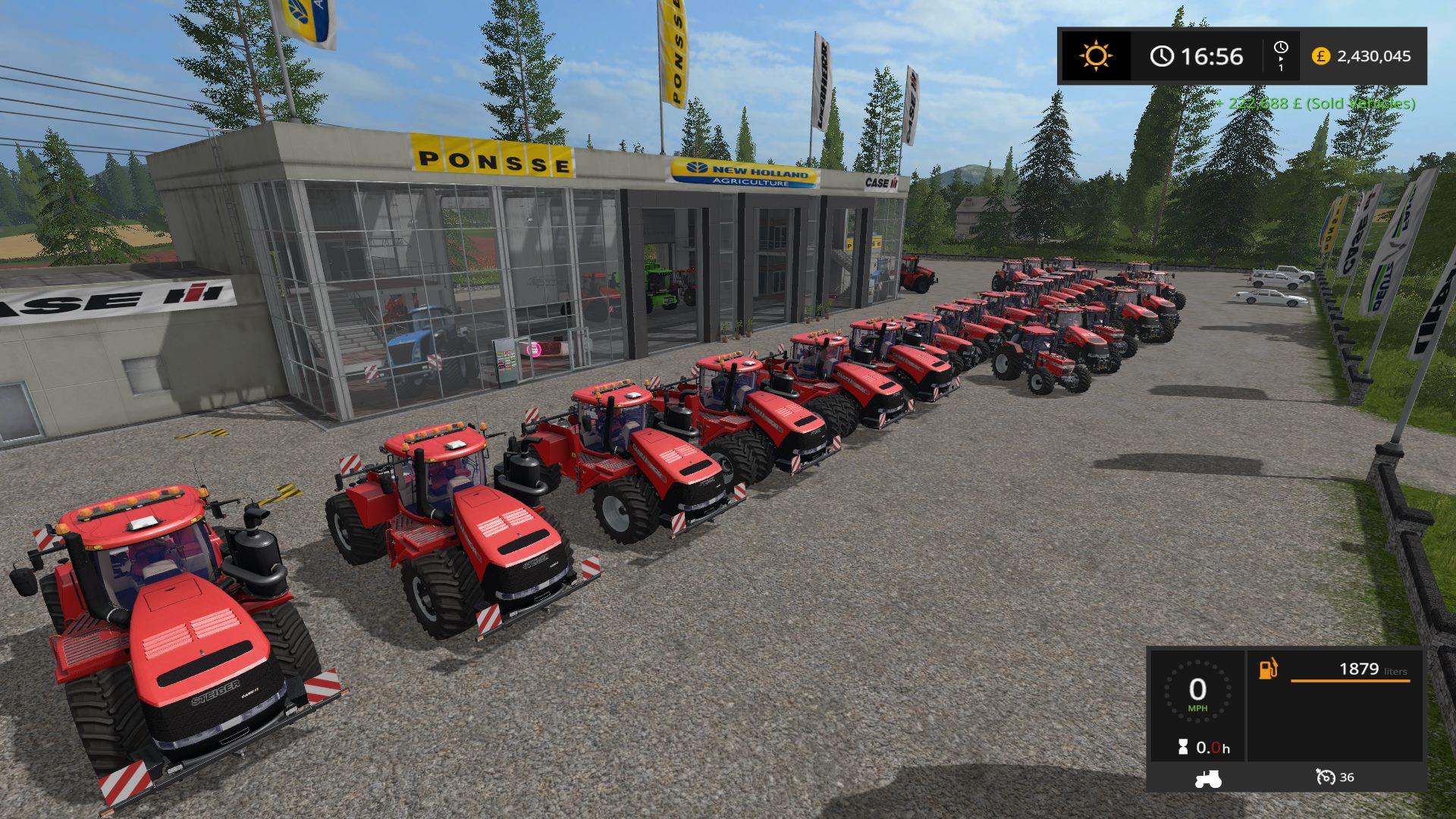 FS17 - Caseih Tractor Pack By Stevie