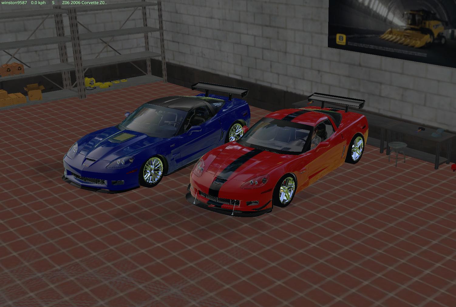 FS17 - Corvette Zr1 + Z06 V1.0