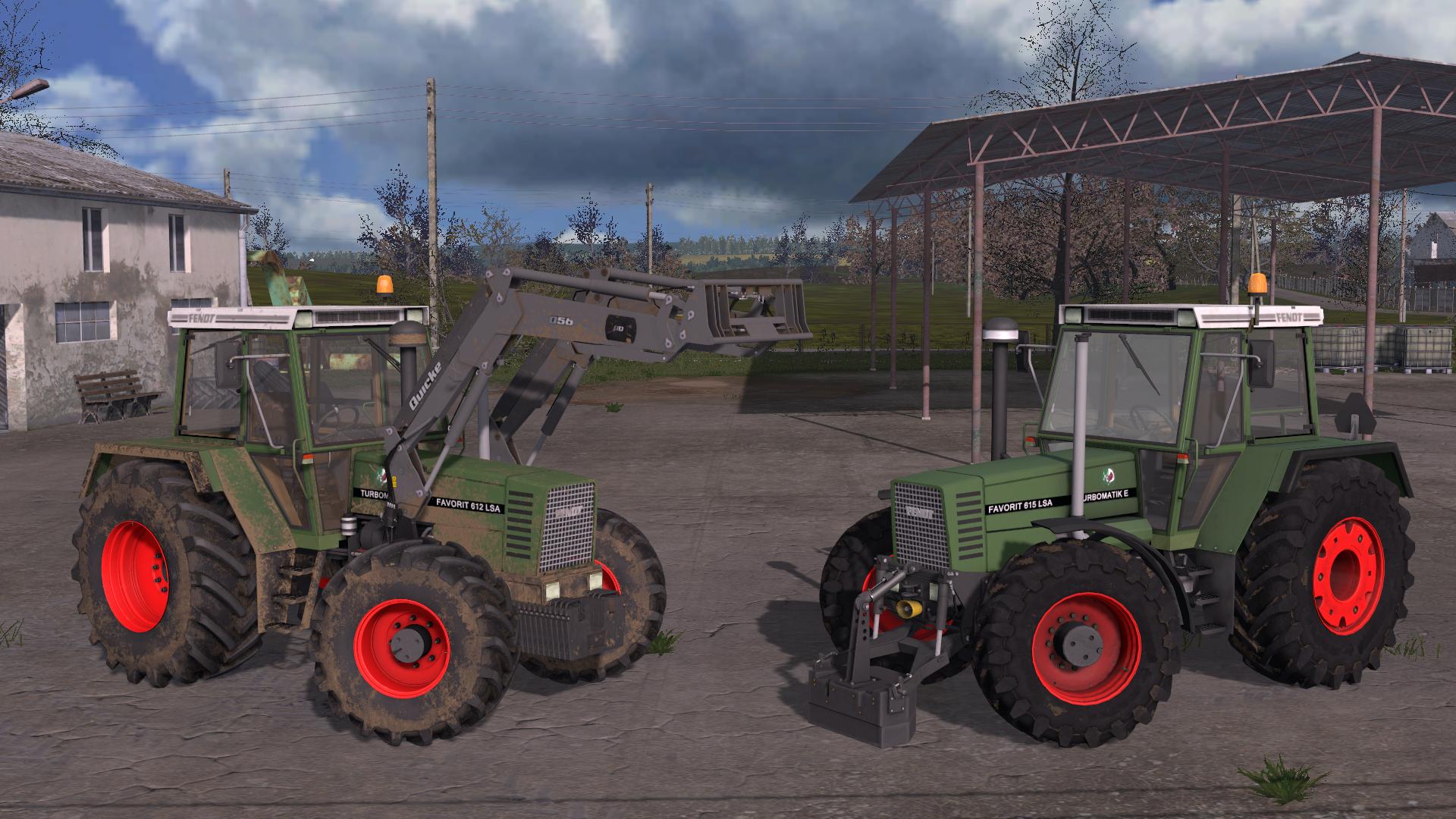 FS17 - Fendt 600 Favorit Tractor V1.0