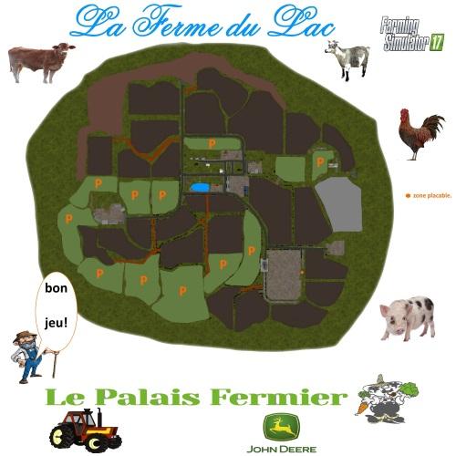 FS17 - La Ferme Du Lac Map Beta