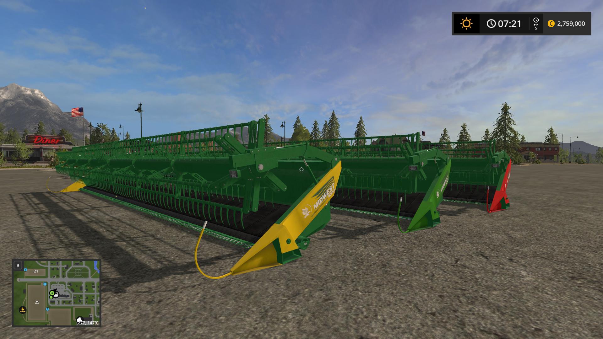 FS17 - Midwest Headers Pack V1.0