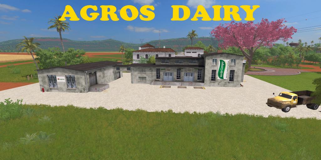 FS17 - Placeable Dairy Agros V1.0