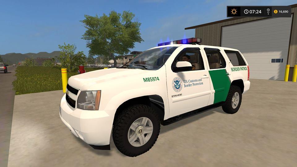 FS17 - Us Border Patrol Tahoe V1.0