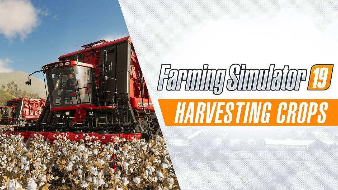 FS19 - Harvesting Crops Gameplay Trailer