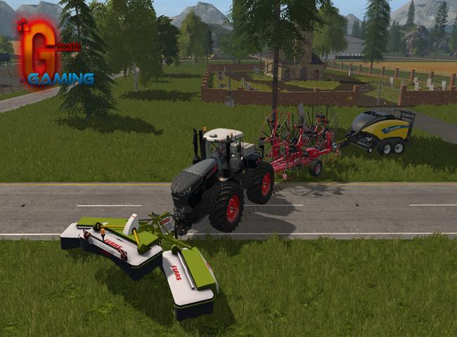 FS17 - Lely Windrowers With Attacher V1.0