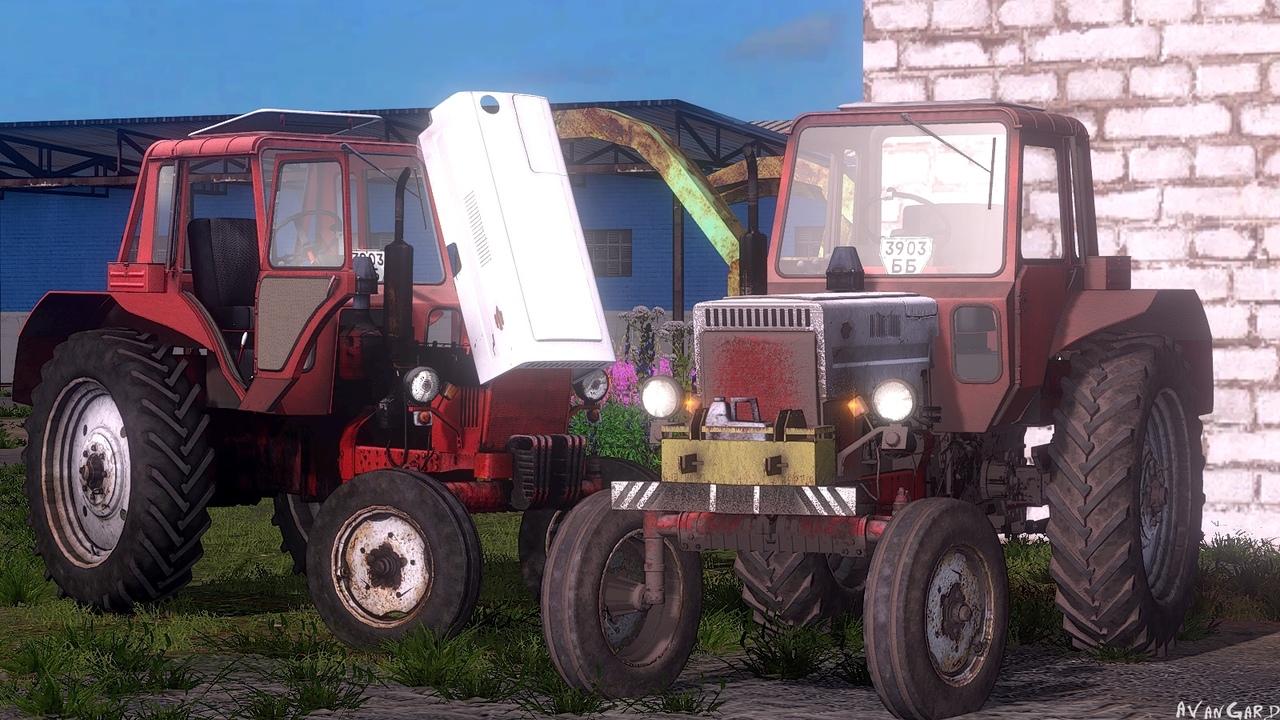 FS17 - Mtz80 Red Tractor V1.0