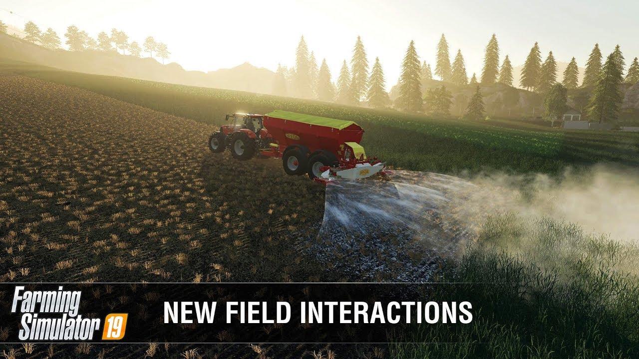 FS19 - New Field Interactions