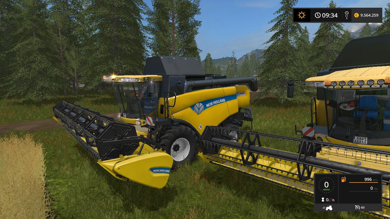 FS17 - New Holland Cx8080 Harvester V1.0