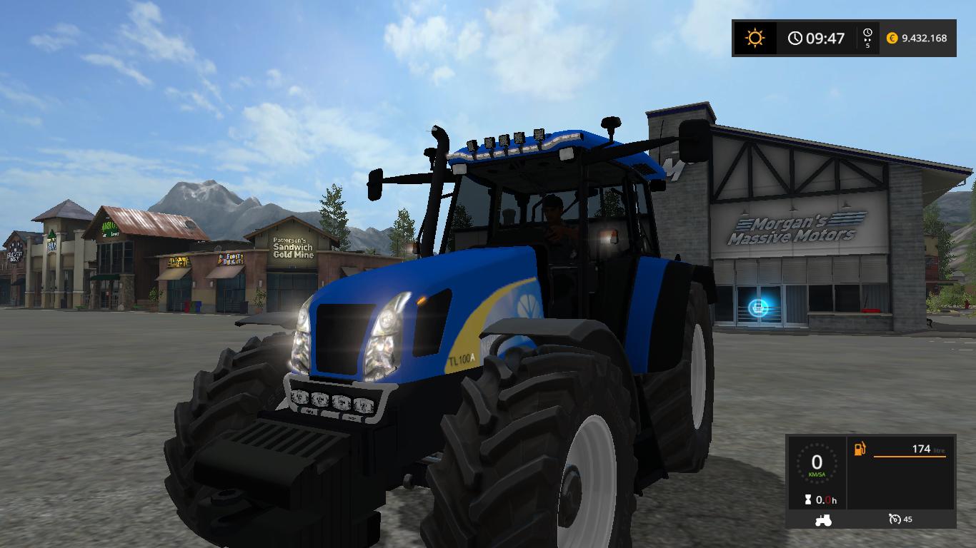 FS17 - New Holland Tl 100A Tractor V3.0