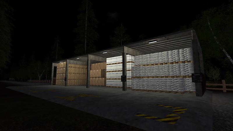 FS17 - Placeable Pallet Warehouse For The Nordfriesische Marsch V1.0