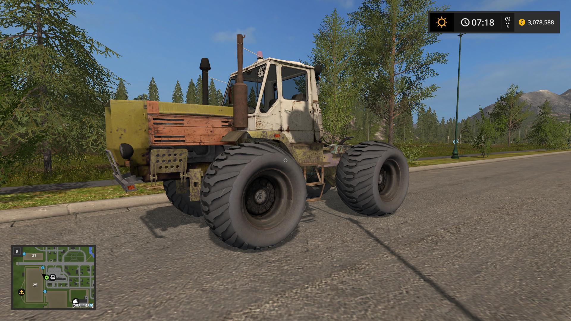 FS17 - T150 Kkk Tractor V1.0
