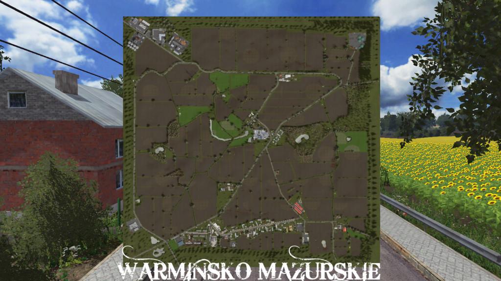 FS17 - Warmian Masurian Map V1.1.0