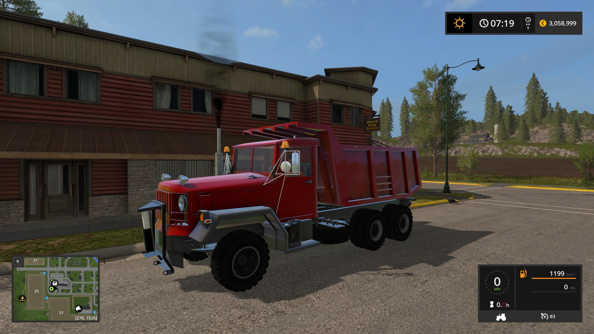 FS17 - Big Red Dump Truck V2