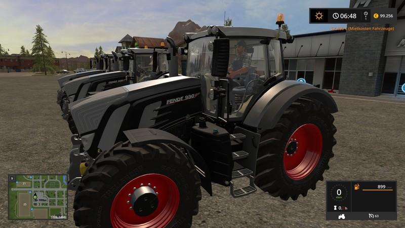 FS17 - Fendt 900 Black Tractor V1.1.2.1