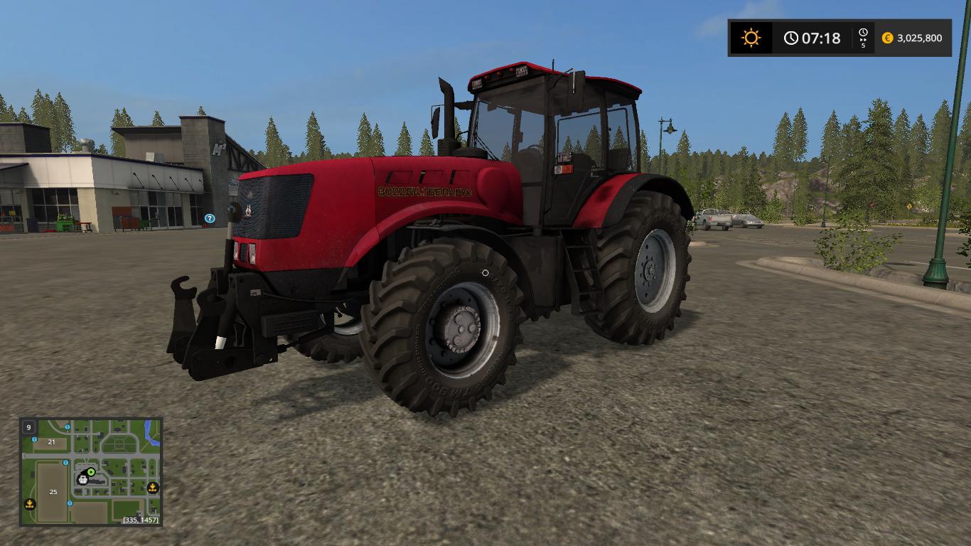 FS17 - Mtz 3022 Belarus Tractor V1.0.0.1