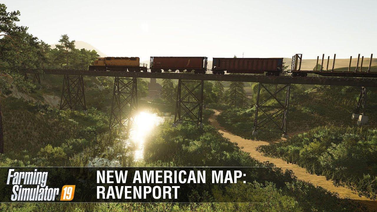 FS19 - New American Map Ravenport Featurette