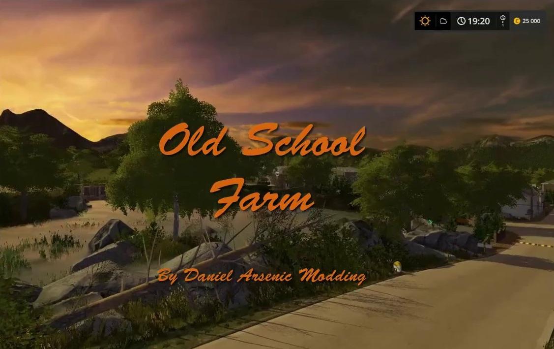 FS17 - Old School Farm Map V2