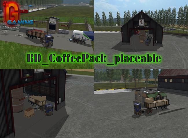 FS17 - Placeable Bd Coffeepack V1.0