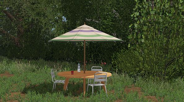 FS17 - Placeable Table De Jardin V1.0