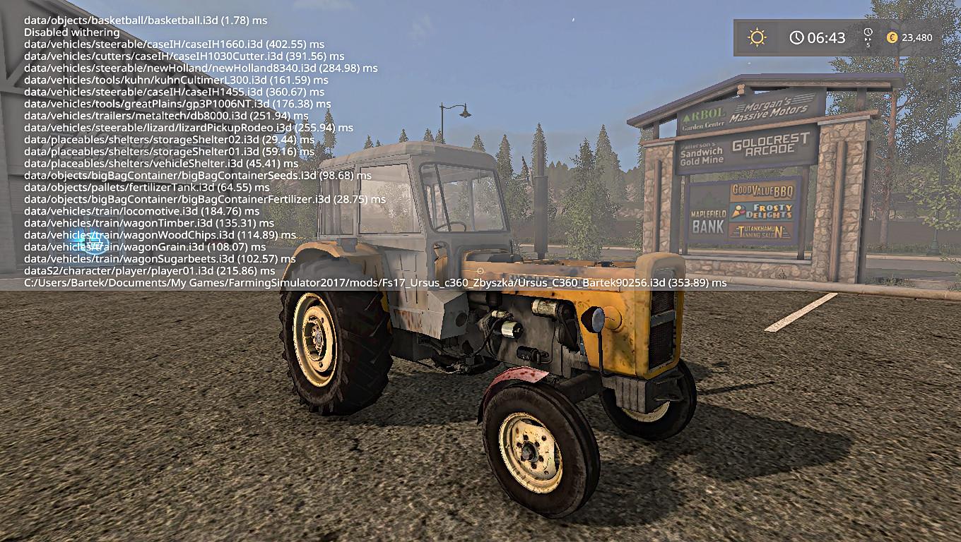 FS17 - Ursus C360 Tractor V1