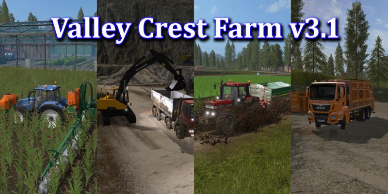 FS17 - Valley Crest Farm Map V3.1