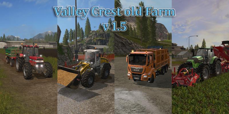FS17 - Valley Crest Old Farm Map V1.5