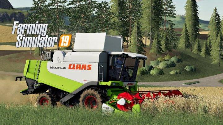 FS19 - Claas Lexion 530 Harvester V1