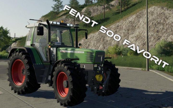 FS19 - Fendt 500 Favorit V1.0