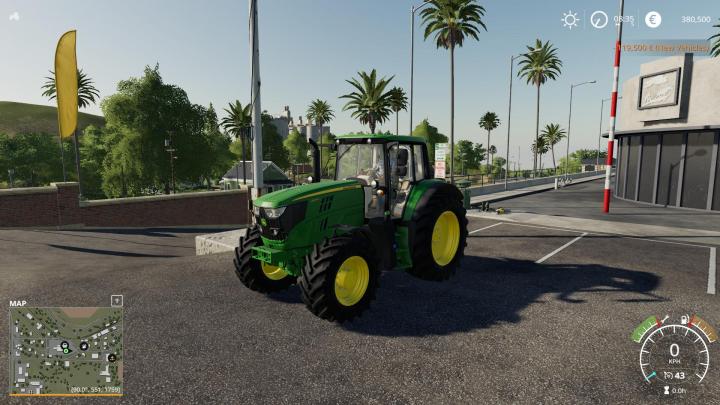 FS19 - John Deere 6M Tractor V1.0