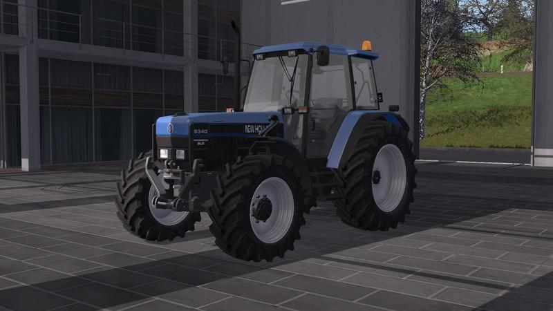 FS17 - New Holland 8340 With Dh And License Plates V1