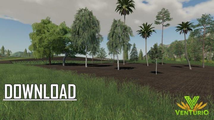 FS19 - Placeable 16 Trees V1