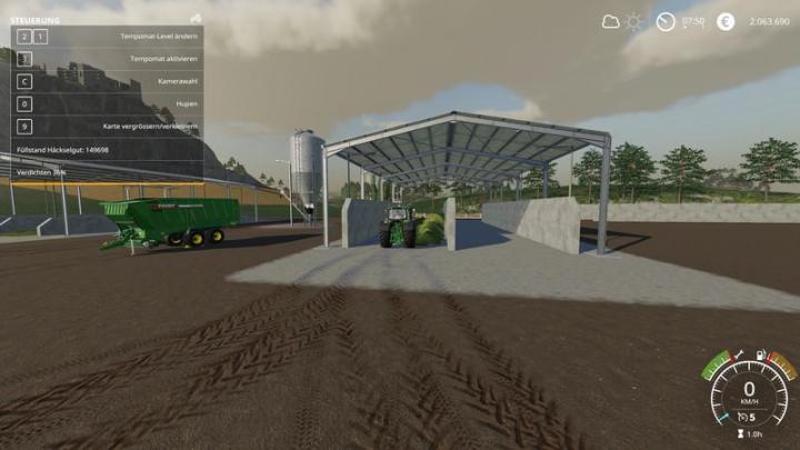 FS19 - Placeable Double Silage Silo V1