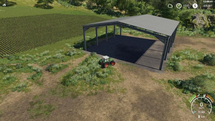 FS19 - Placeable Easy Hall V1