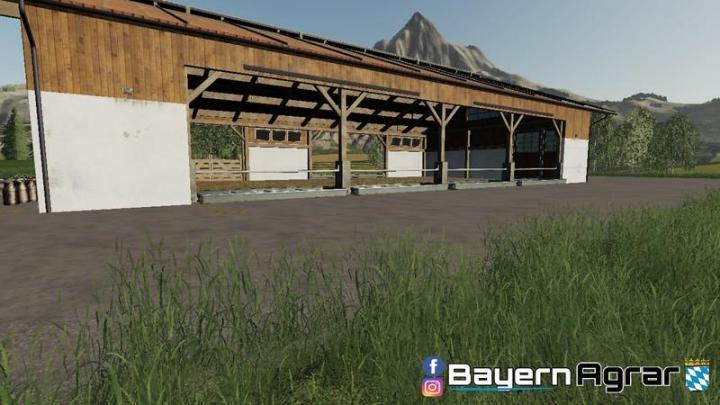 FS19 - Cowshed (Without Outdoor) V1