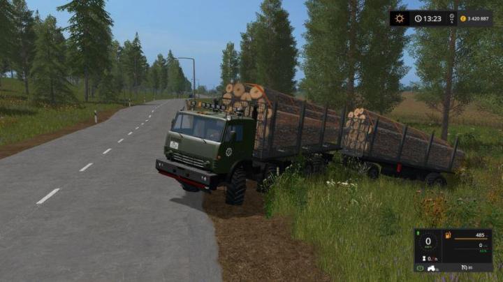 FS17 - Kamaz Pack 8X8 Timber Truck Beta