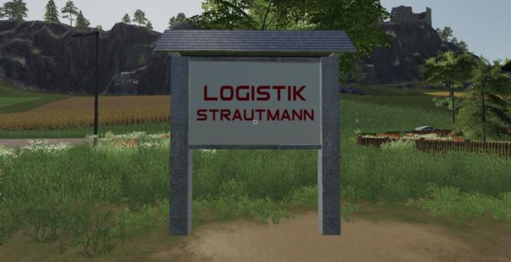 FS19 - Logistics Strautmann - Company Shield V1