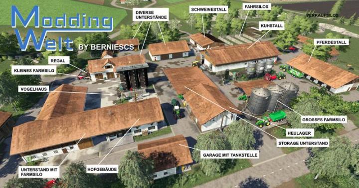 FS19 - Mw Placeable Yard Pack V1.2