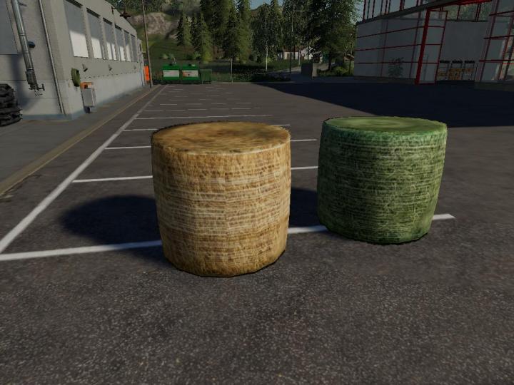 FS19 - Texture A Balle Rondes V1