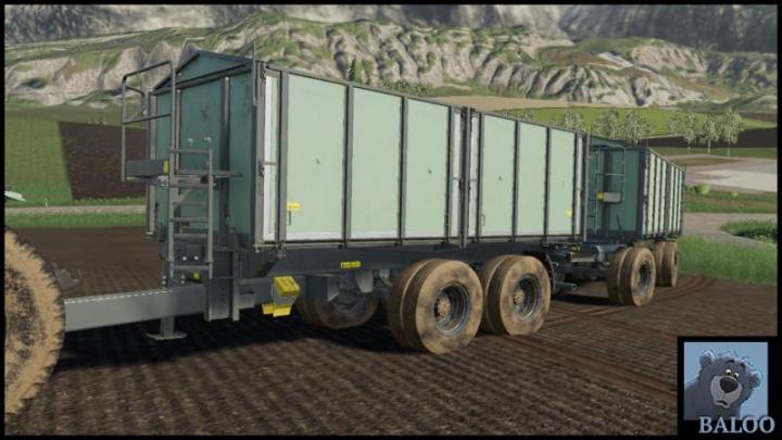 FS19 - Tkd-302 With Color Choice V1