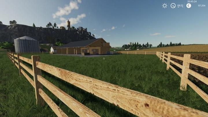FS19 - Wooden Horse Stable With Dung V1.0.0.2