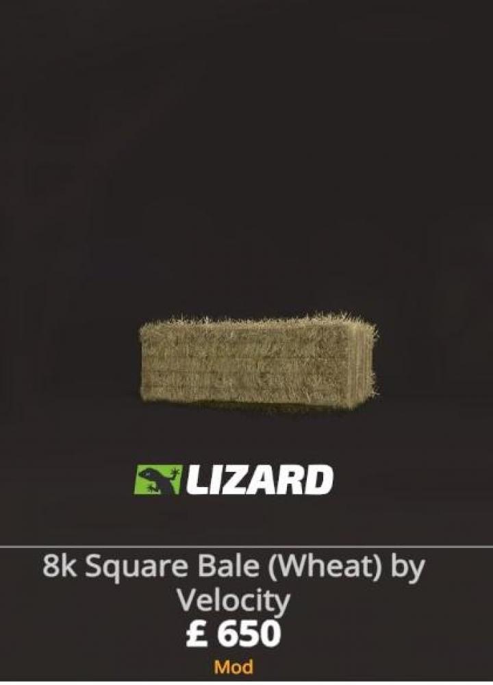 FS19 - 8K Square Bale (Wheat) V1