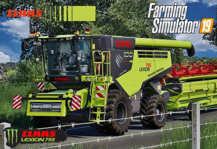 FS19 - Claas Lexion 795 Monster Limited Edition V2